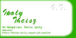 ipoly theisz business card